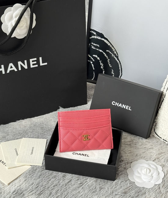 Chanel Lambskin Card Holder AP4522
