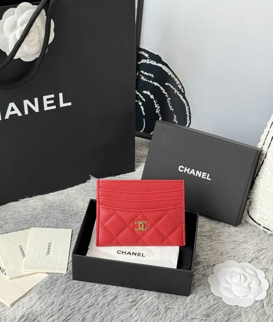 Chanel Lambskin Card Holder AP4522