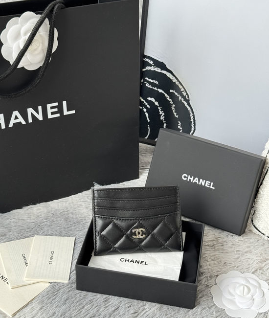 Chanel Lambskin Card Holder AP4522
