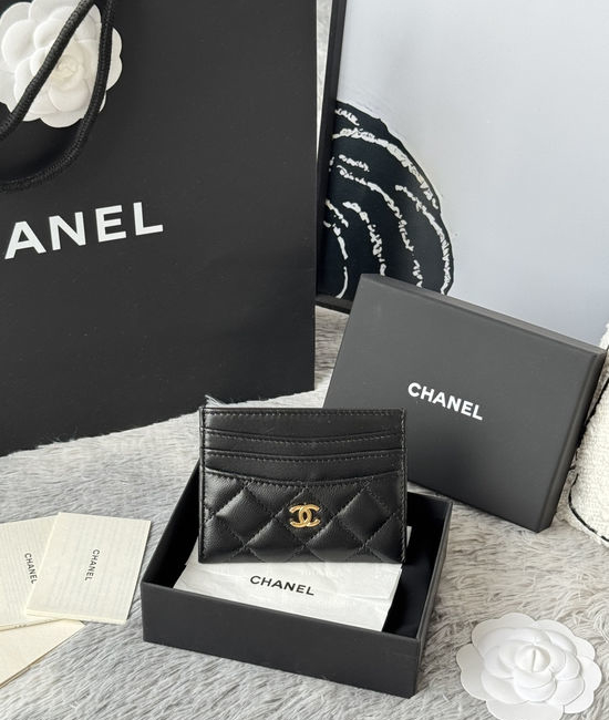 Chanel Lambskin Card Holder AP4522