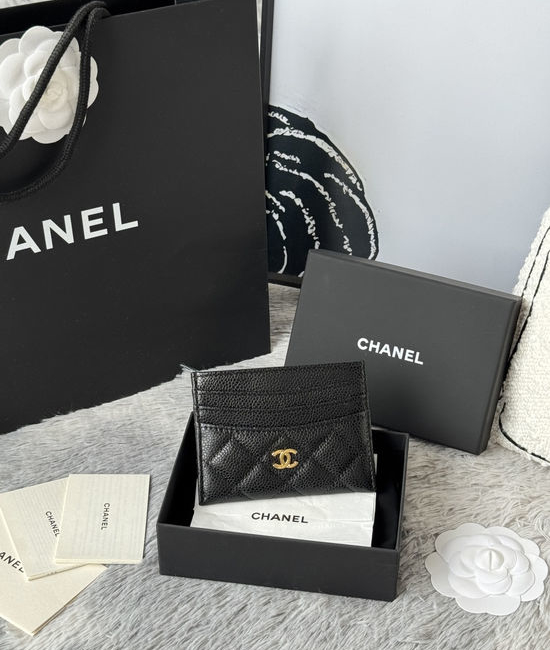 Chanel Lambskin Card Holder AP4522