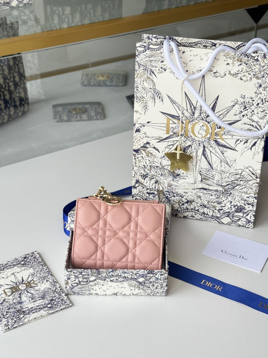 Christian Dior Caro Dahlia Wallet S6037UBHZ_M928