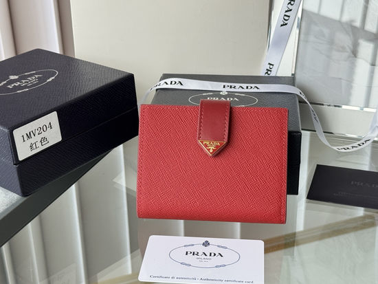 Prada Small Wallet Saffiano Leather 1MV204