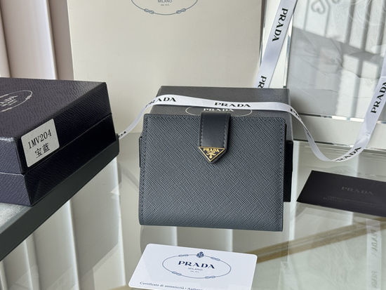 Prada Small Wallet Saffiano Leather 1MV204