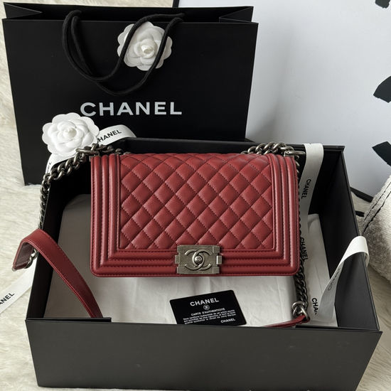 Chanel Leboy Cowhide Leather Bag 67086