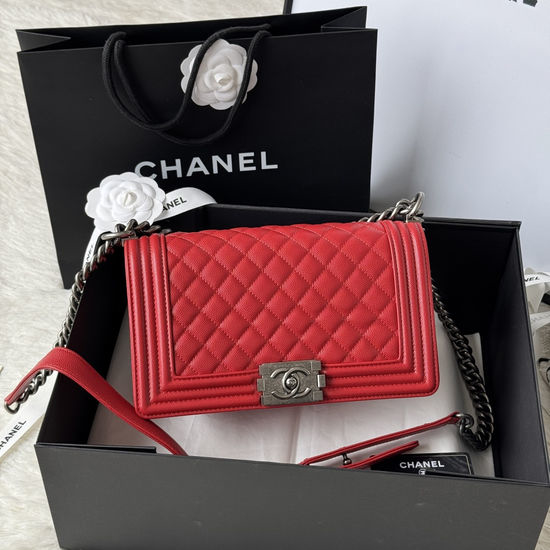 Chanel Leboy Cowhide Leather Bag 67086