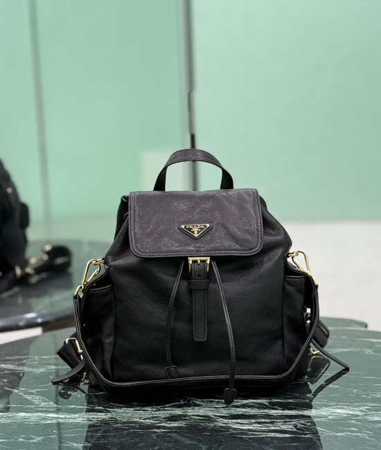 Prada Explore Leather Backpack 1BZ080
