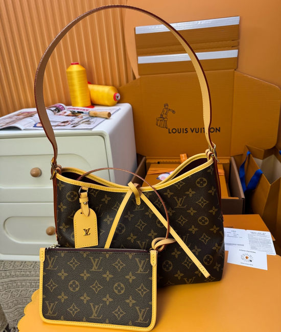 Louis Vuitton LV CarryAll Small Handbag M46203