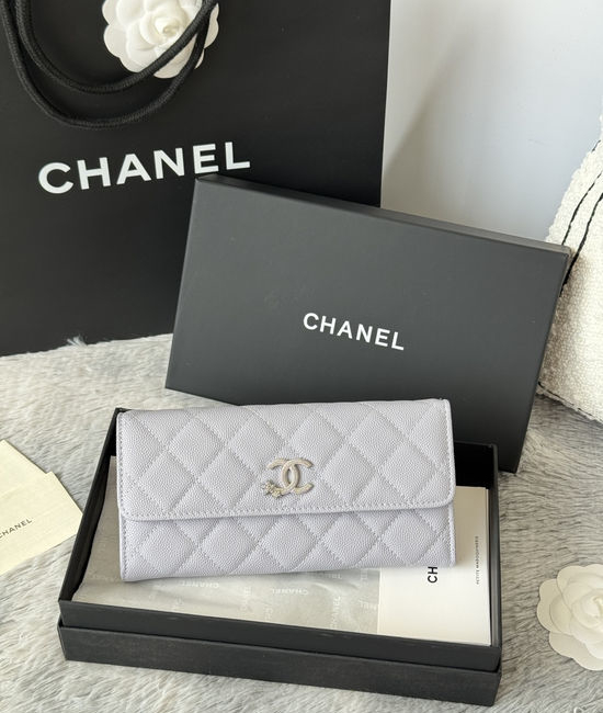 Chanel Bifold Wallet Caviar Leather AP3774