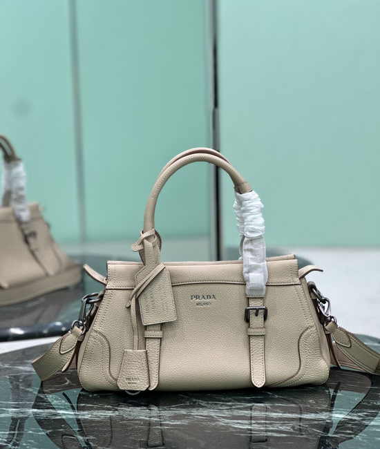 Prada Leather Top Handle Tote Bag 1BG604