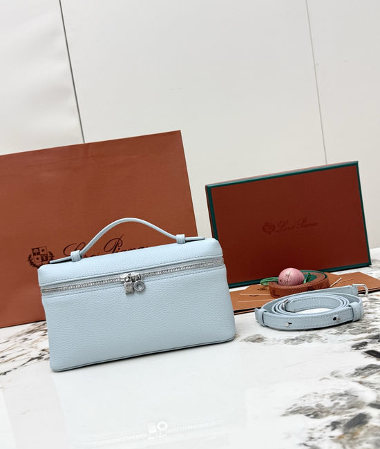 Loro Piana Extra Pocket Leather Crossbody Bag 5963