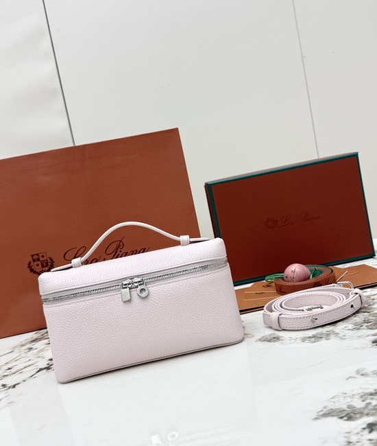 Loro Piana Extra Pocket Leather Crossbody Bag 5960