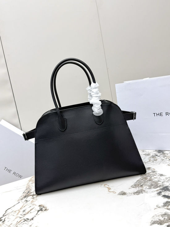 The Row Soft Margaux Leather Tote Bag T1255