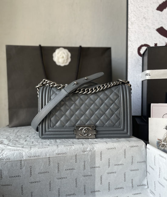 Chanel Classic Leboy Caviar Handbag A67086