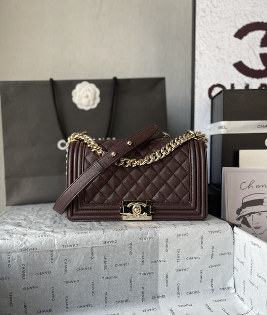 Chanel Classic Leboy Caviar Handbag A67086