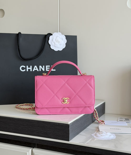 Chanel Wallet On Chain Caviar Leather Crossbody Bag AP5031