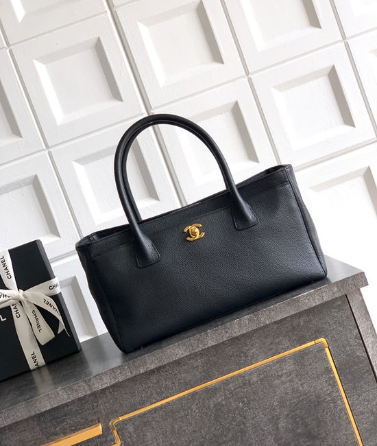Chanel Cerf Caviar Leather Tote Bag AS6055