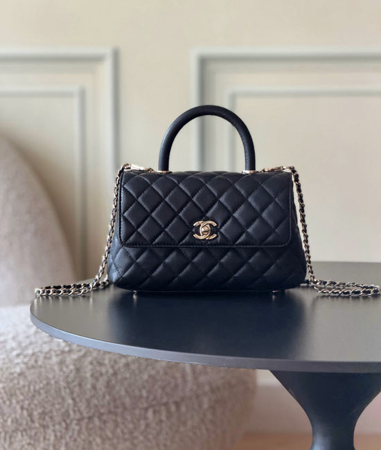 Chanel Coco Handle Flap Handbag 92990