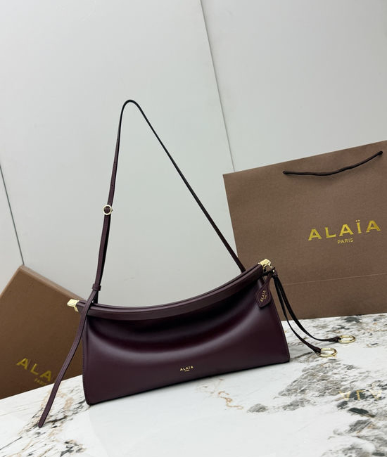 Alaia LE CLICK Curved Clip Shoulder Bag A1431
