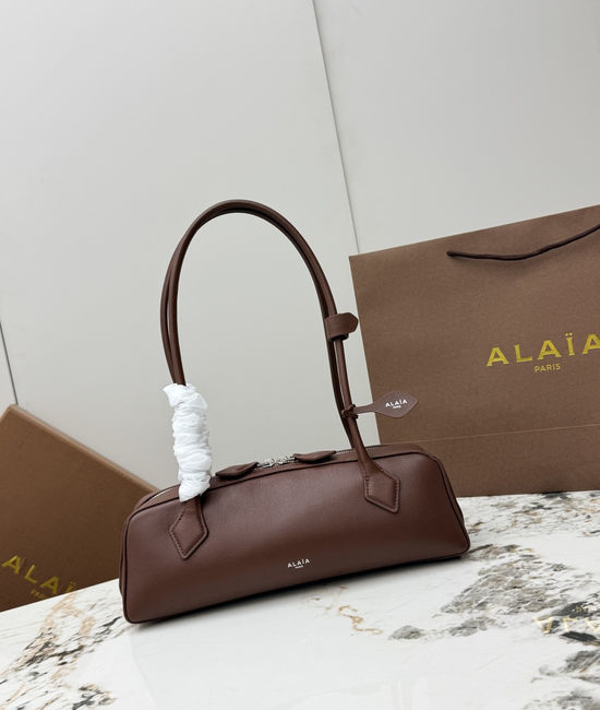 Alaia Le Teckel Goatskin Shoulder Bag A06033