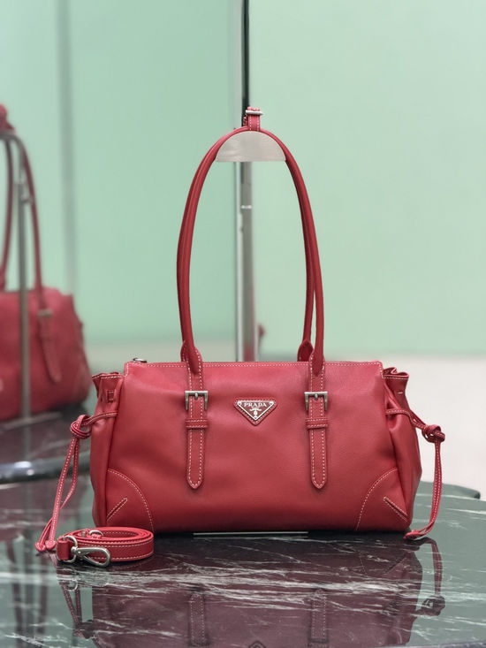 Prada Vintage Leather Tote Bag 1BG628