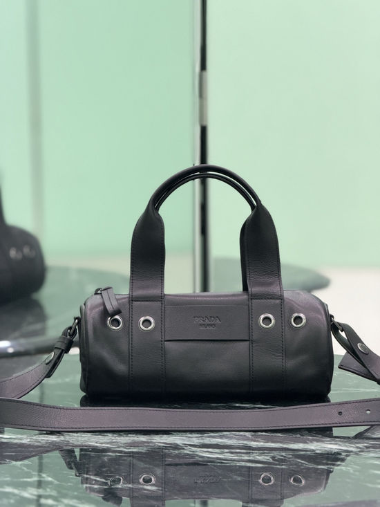 Prada Textured Leather Tote Bag 1BB161