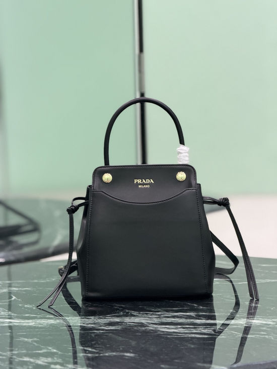 Prada Carry Handbag Cowhide Leather 1BA496