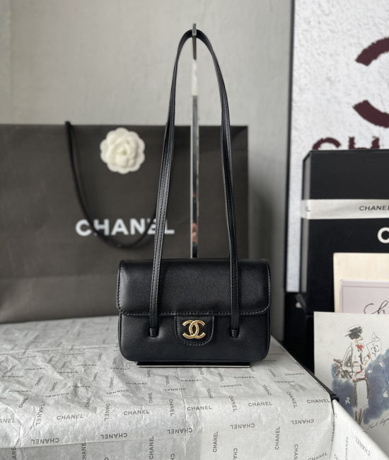 Chanel Preppy Coco Grained Leather Handbag AP5168