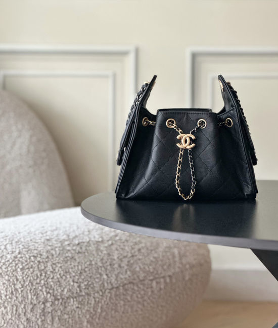Chanel Hippie Large Capacity Caviar Leather Bag 5631
