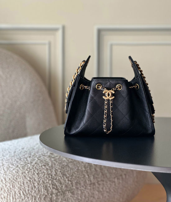 Chanel Hippie Grained Calfskin Large Capacity Bag 5631