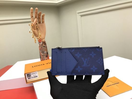 Louis Vuitton LV Coin Taga Leather Card Holder M30270