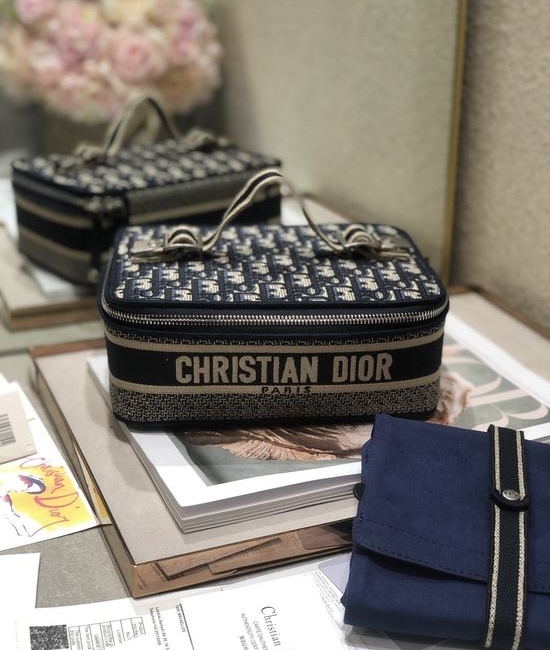 Christian Dior CD Small Cosmetic Pouch Multipurpose Accessory