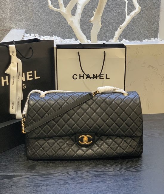 Chanel Classic Travel Bag Luxury Italian Leather 91169