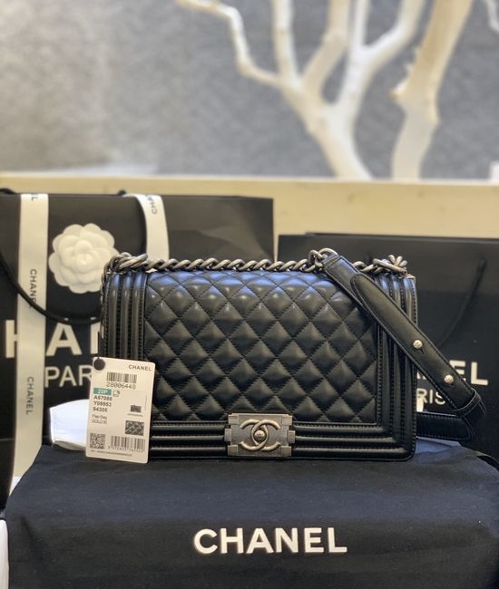 Chanel Leboy Classic Sheepskin Shoulder Bag 67086