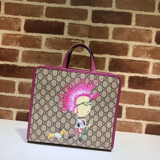 Gucci Handbag Punk Print 605614