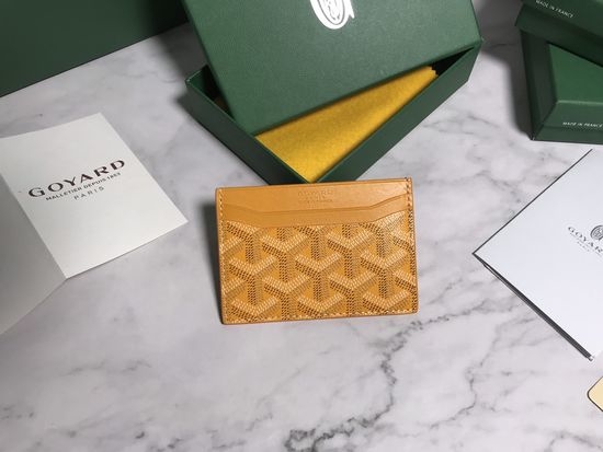 Goyard Card Holder Classic Durable Wallet 10991