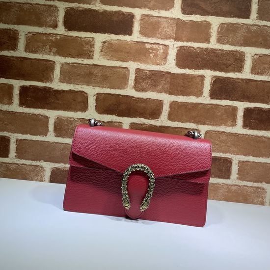 Gucci Original Leather Scarlet Two-tone Bag 400249