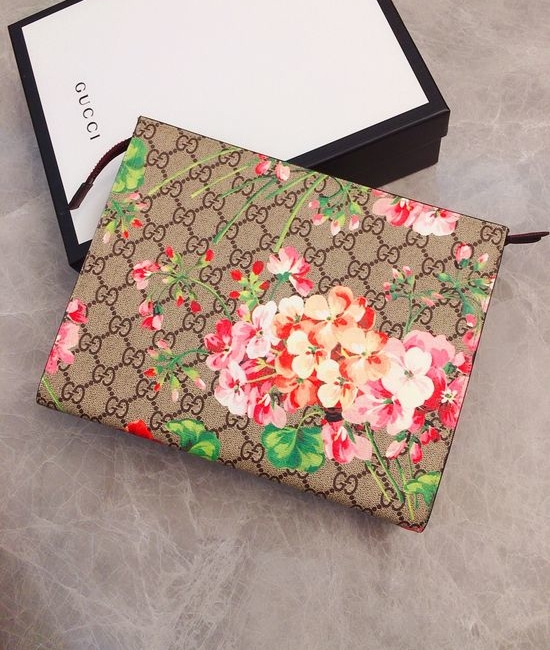 Gucci Printed PVC Large Capacity Handbag 430268