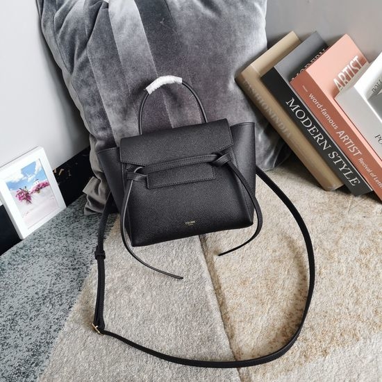 Celine Belt Nano Leather Shoulder Bag 189003