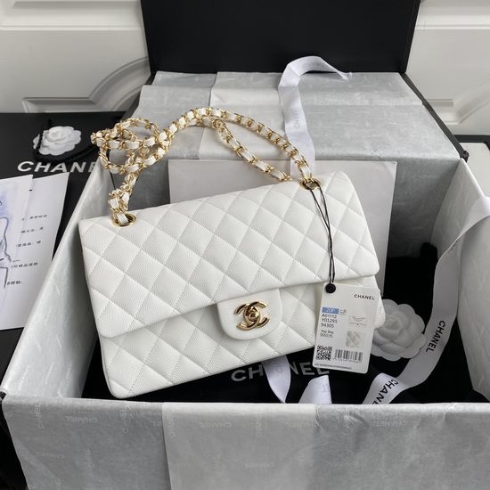 Chanel Classic Flap Caviar Bag A01112