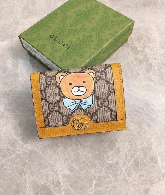 Gucci KAI Bear Card Holder 660510