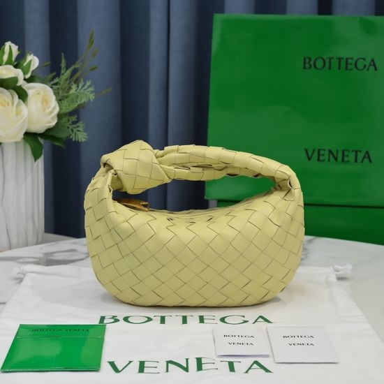 Bottega Veneta BV MINI JODIE Woven Leather Hobo Bag 6699-1
