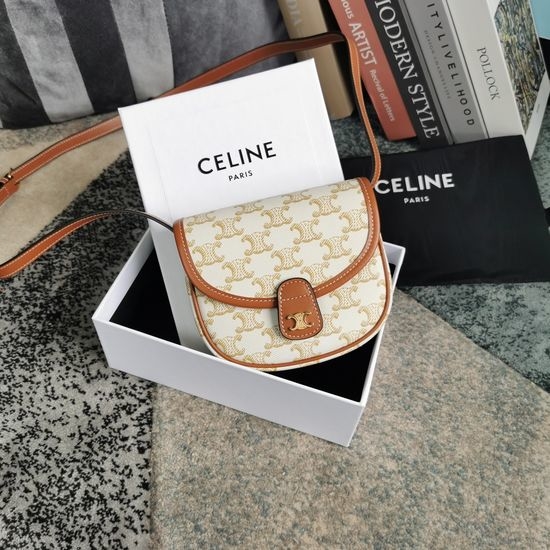 Celine BESACE Mini Saddle Bag 196702