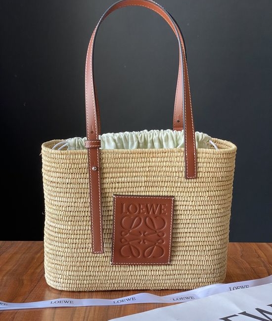 Loewe Woven Basket Top Handle Bag 007