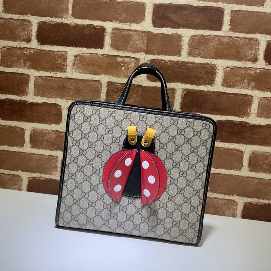 Gucci Embellished Pattern Handbag 664083