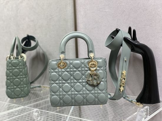 Christian Dior CD Lady Enamel Buckle Bag 6604