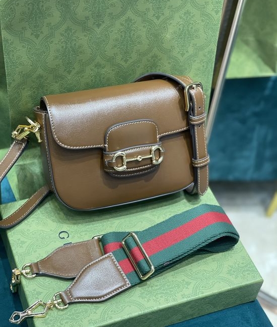 Gucci 1955 Mini Saddle Bag with Dual Straps 14569