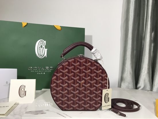 Goyard Alto Classic Hat Box Bag 8376