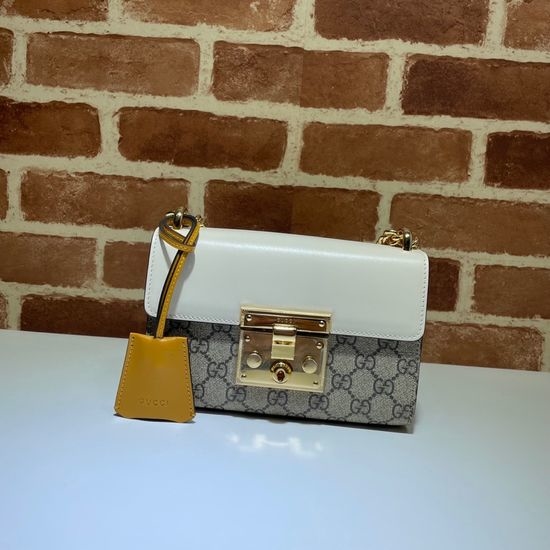 Gucci Colorblock Leather Shoulder Bag 409487