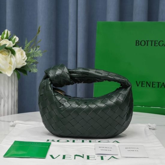 Bottega Veneta BV MINI JODIE Woven Leather Hobo Bag 6699-1